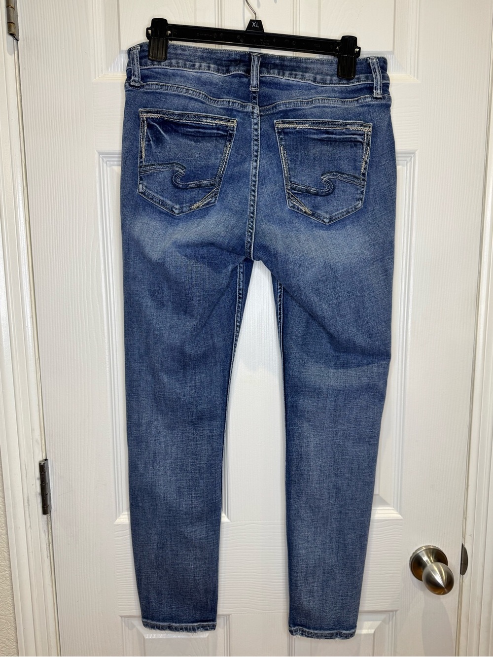 Silver Jeans Co Suki Skinny Leg Women's 30x29 Blue Denim - Picture 3 of 8